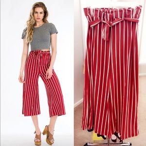 Stripped Stretchy Pants